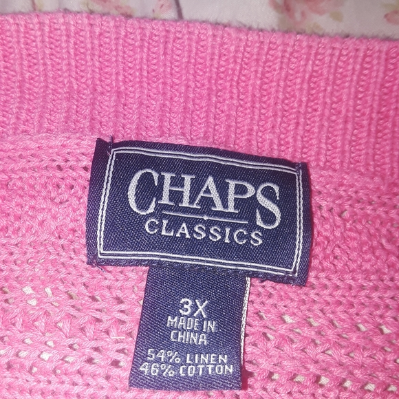Chaps pink sweater - Picture 5 of 5